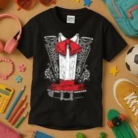 Mexican Mariachi Costume Cinco De Mayo Kids T-Shirt thumb 3