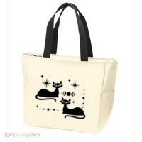 Midcentury Mid Century Cat Retro Atomic Age Space Modern Tote Bag thumb 3