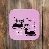 Midcentury Mid Century Cat Retro Atomic Age Space Modern Coaster thumb 0