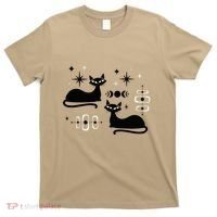 Midcentury Mid Century Cat Retro Atomic Age Space Modern T-Shirt thumb 0