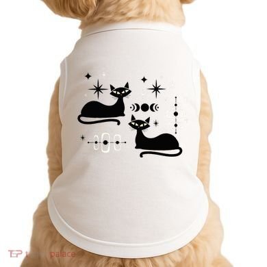 Midcentury Mid Century Cat Retro Atomic Age Space Modern Doggie Tank
