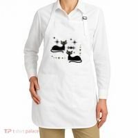 Midcentury Mid Century Cat Retro Atomic Age Space Modern Apron thumb 2