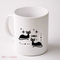 Midcentury Mid Century Cat Retro Atomic Age Space Modern Coffee Mug thumb 0