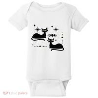 Midcentury Mid Century Cat Retro Atomic Age Space Modern Baby Bodysuit thumb 0