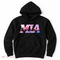 Mia Miami City Skyline Of Miami Beach Florida Hoodie thumb 0