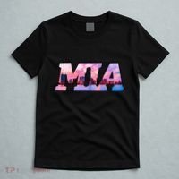 Mia Miami City Skyline Of Miami Beach Florida T-Shirt thumb 5