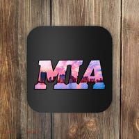 Mia Miami City Skyline Of Miami Beach Florida Coaster thumb 0