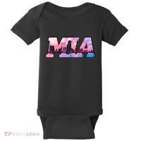 Mia Miami City Skyline Of Miami Beach Florida Baby Bodysuit thumb 0