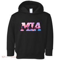 Mia Miami City Skyline Of Miami Beach Florida Toddler Hoodie thumb 0