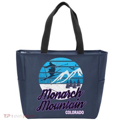 Monarch Mountain Colorado USA Ski Resort Snowboarding Tote Bag