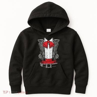Mexican Mariachi Costume Cinco De Mayo Kids Hoodie