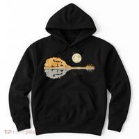 Mandolin Men Country Music Moon Bluegrass Hoodie thumb 0
