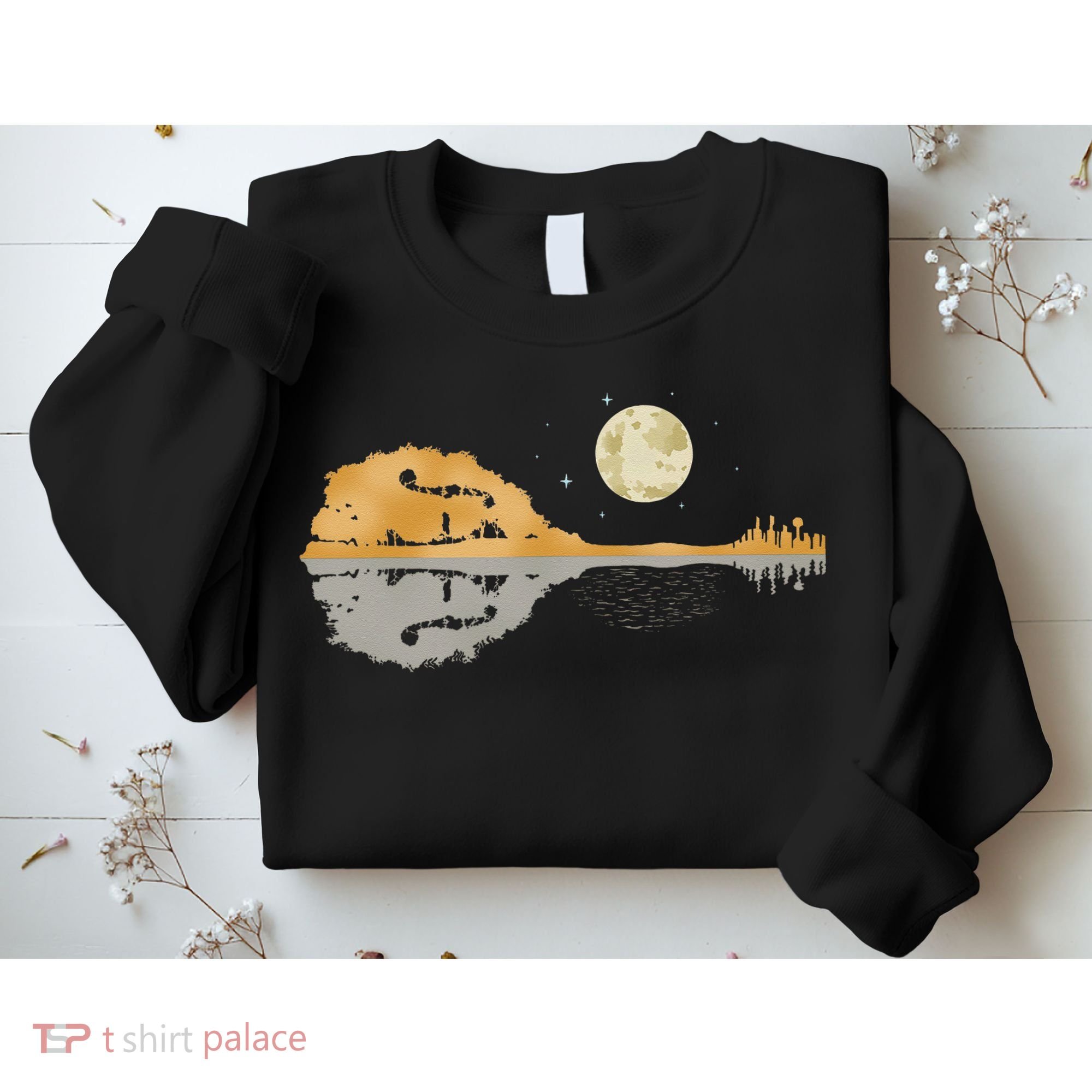 Mandolin Men Country Music Moon Bluegrass Sweatshirt