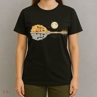 Mandolin Men Country Music Moon Bluegrass T-Shirt thumb 4