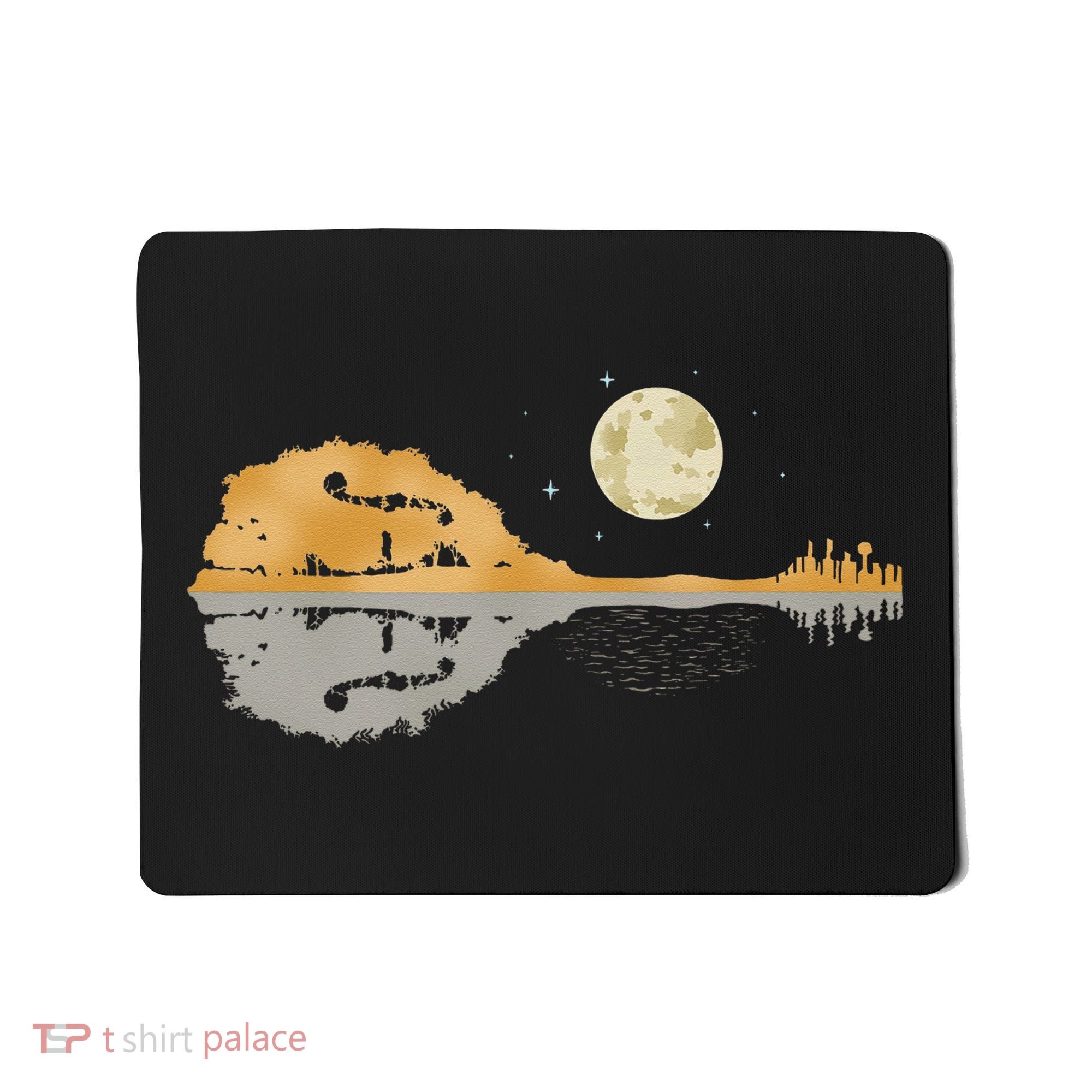 Mandolin Men Country Music Moon Bluegrass Mousepad