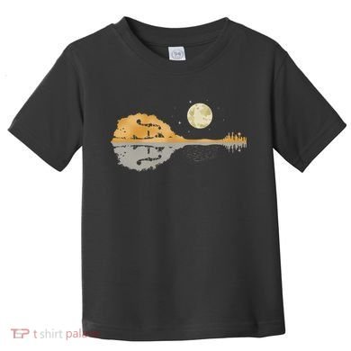 Mandolin Men Country Music Moon Bluegrass Toddler T-Shirt