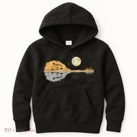 Mandolin Men Country Music Moon Bluegrass Kids Hoodie thumb 0