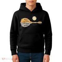 Mandolin Men Country Music Moon Bluegrass Kids Hoodie thumb 4