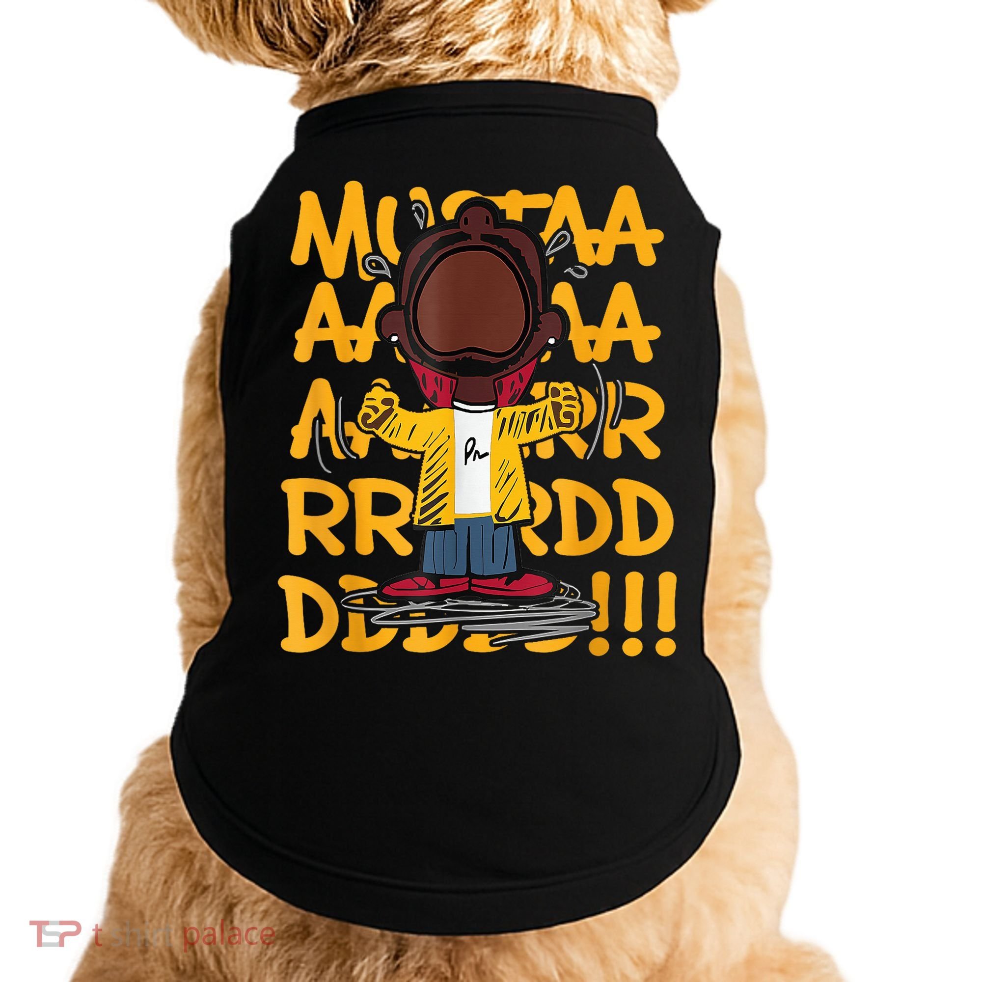 Mustard Meme Character Crying Doggie Tank