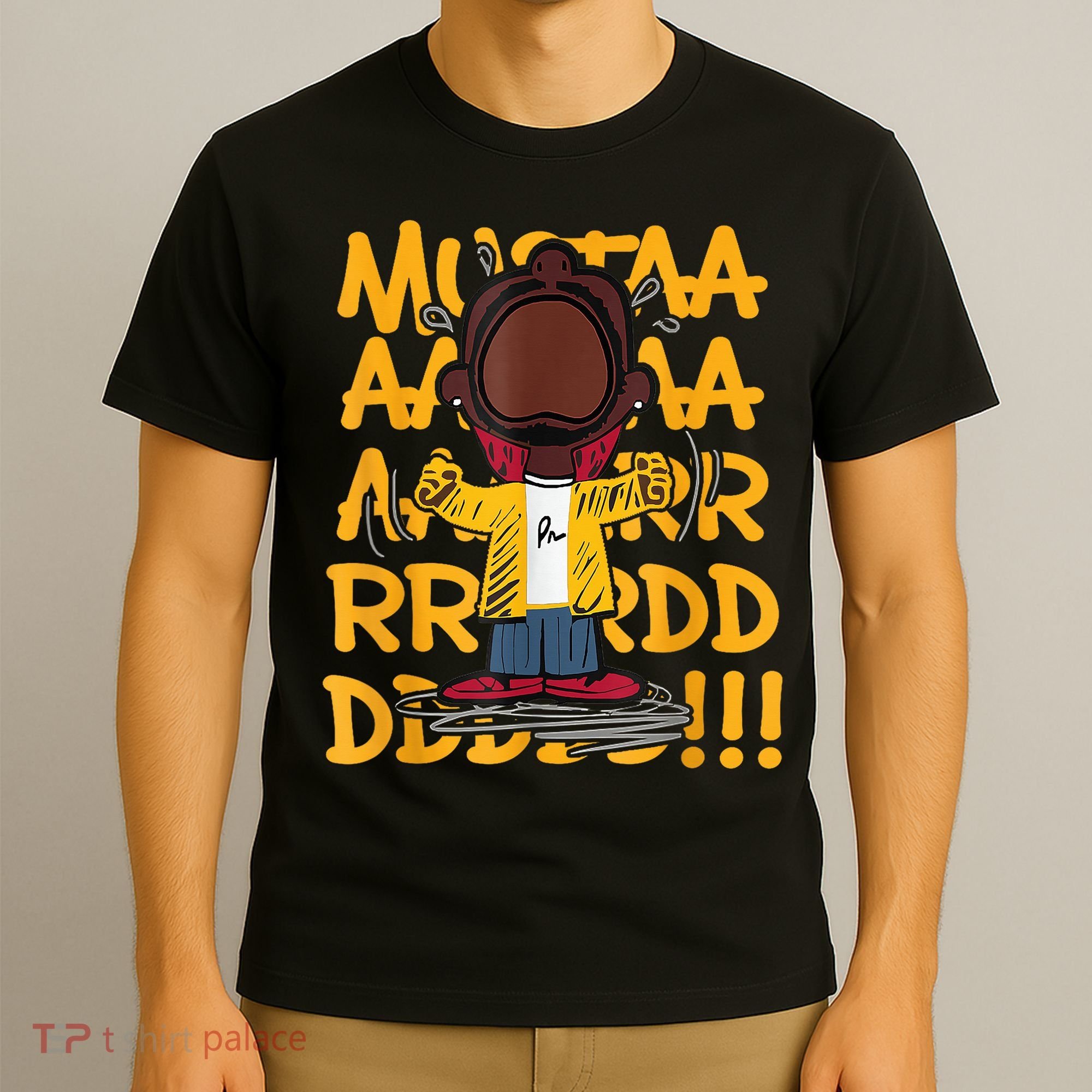 Mustard Meme Character Crying T-Shirt