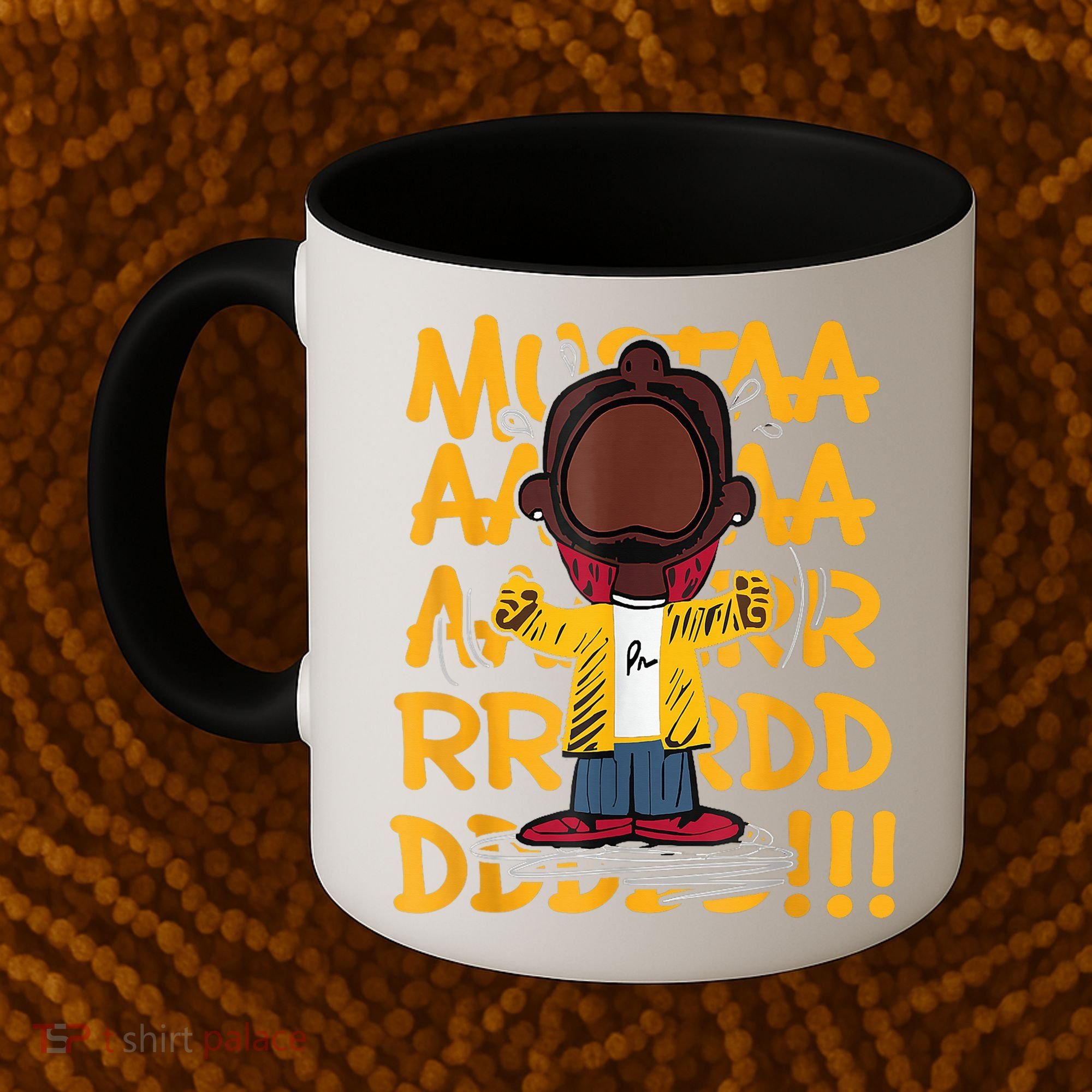 Mustard Meme Character Crying Coffee Mug