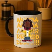 Mustard Meme Character Crying Coffee Mug thumb 4