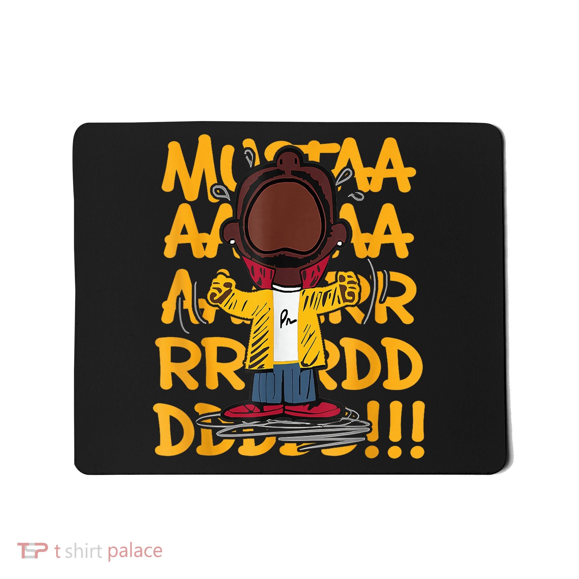 Mustard Meme Character Crying Mousepad