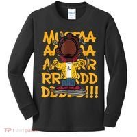 Mustard Meme Character Crying Kids Long Sleeve Shirt thumb 0