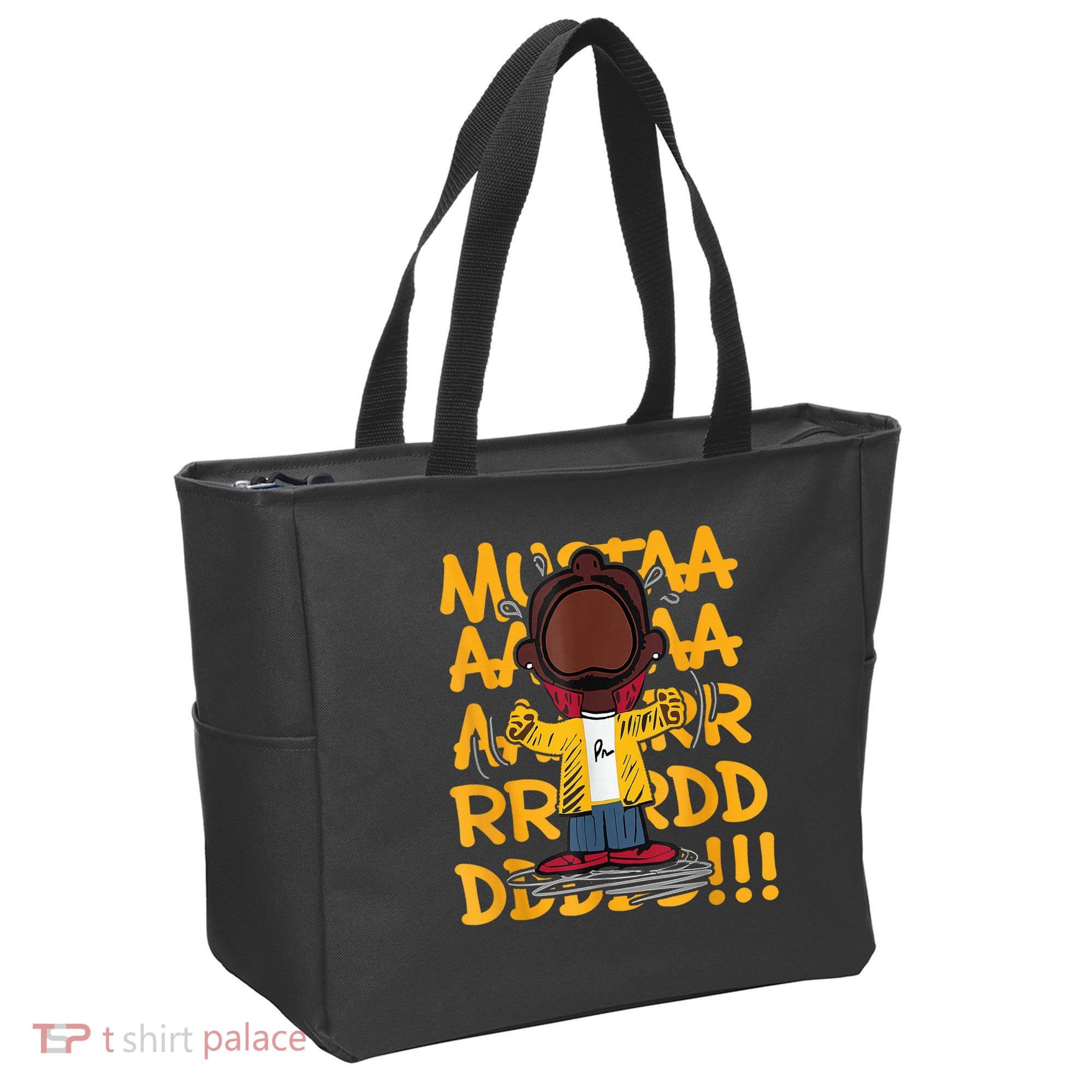 Mustard Meme Character Crying Tote Bag