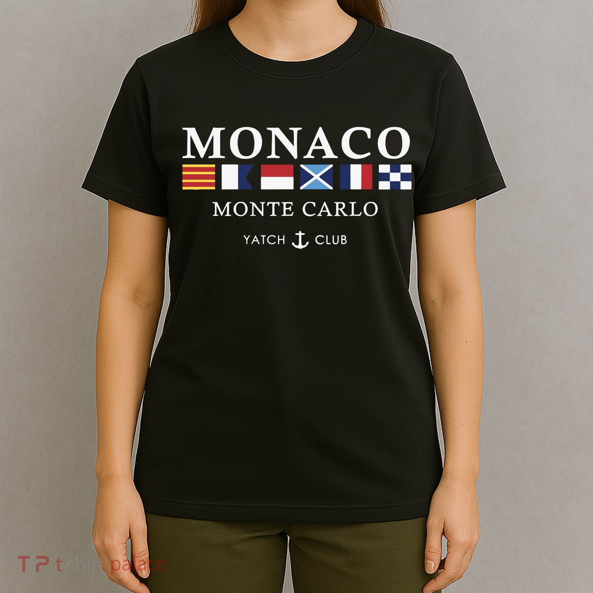 Monaco Monte Carlo Yatch Club Vintage T-Shirt