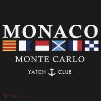 Monaco Monte Carlo Yatch Club Vintage T-Shirt thumb 7