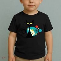 Midcentury Mid Century Cat Retro Atomic Age Space Modern Toddler T-Shirt thumb 2