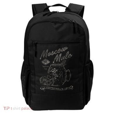 Moscow Mule Copper Mug Vintage Cocktail Backpack