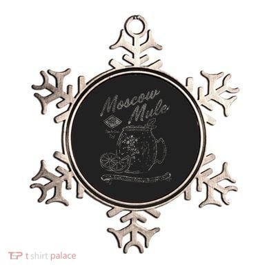 Moscow Mule Copper Mug Vintage Cocktail Ornament