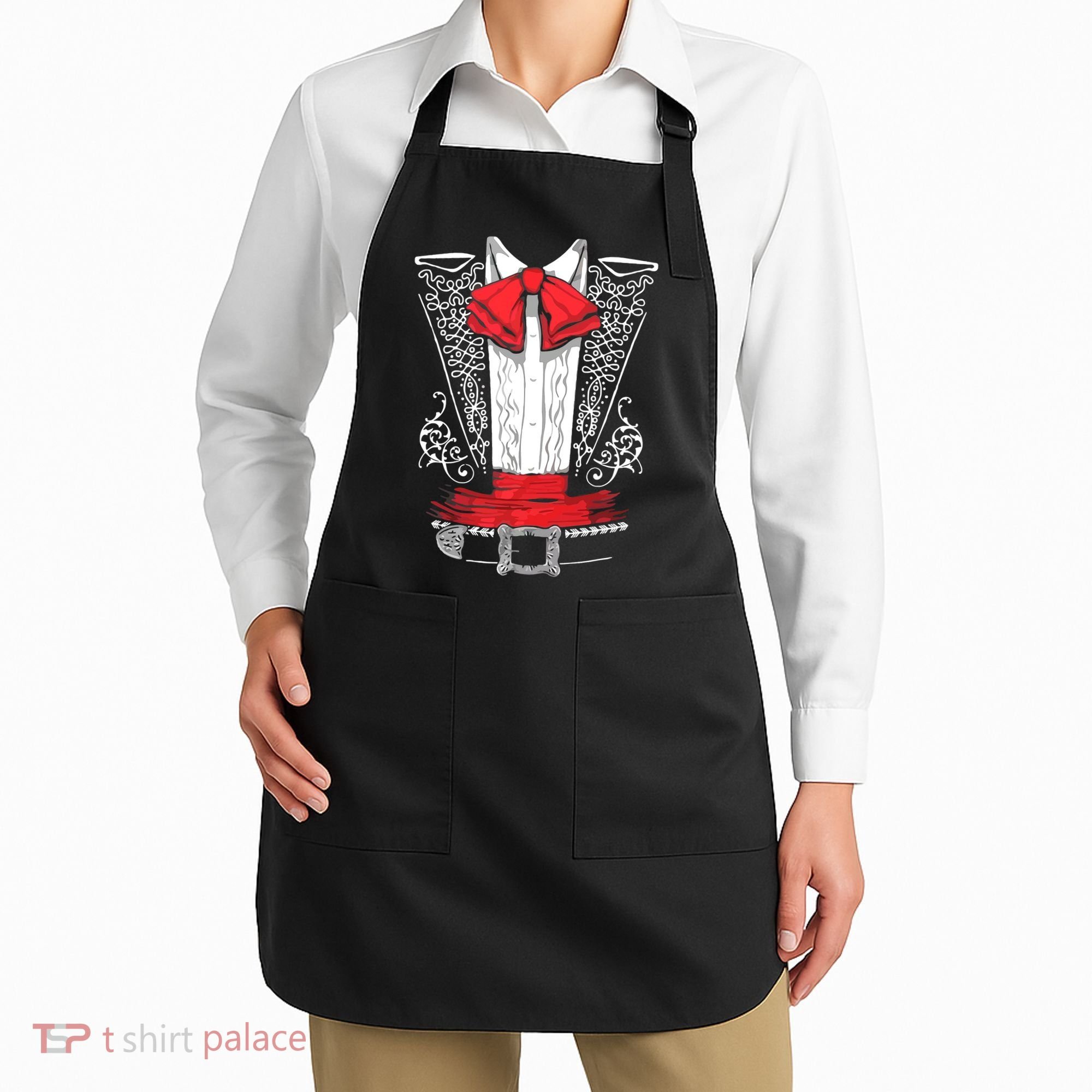 Mexican Mariachi Costume Cinco De Mayo Apron