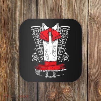 Mexican Mariachi Costume Cinco De Mayo Coaster