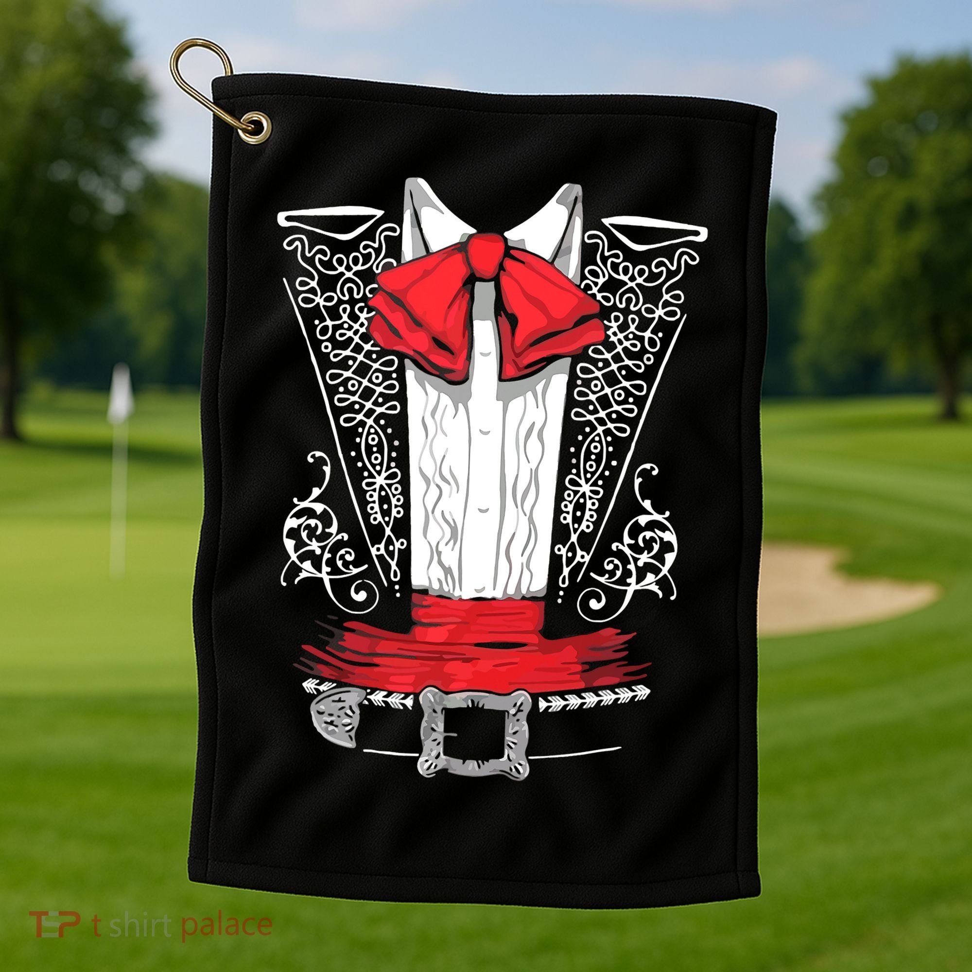 Mexican Mariachi Costume Cinco De Mayo Golf Towel