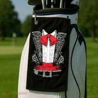 Mexican Mariachi Costume Cinco De Mayo Golf Towel thumb 2