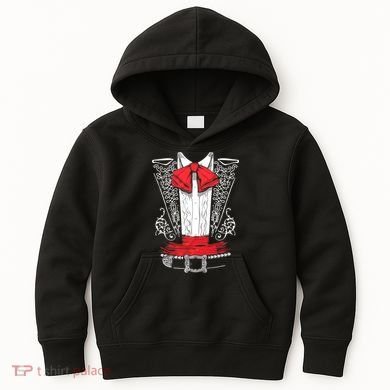 Mexican Mariachi Costume Cinco De Mayo Kids Hoodie