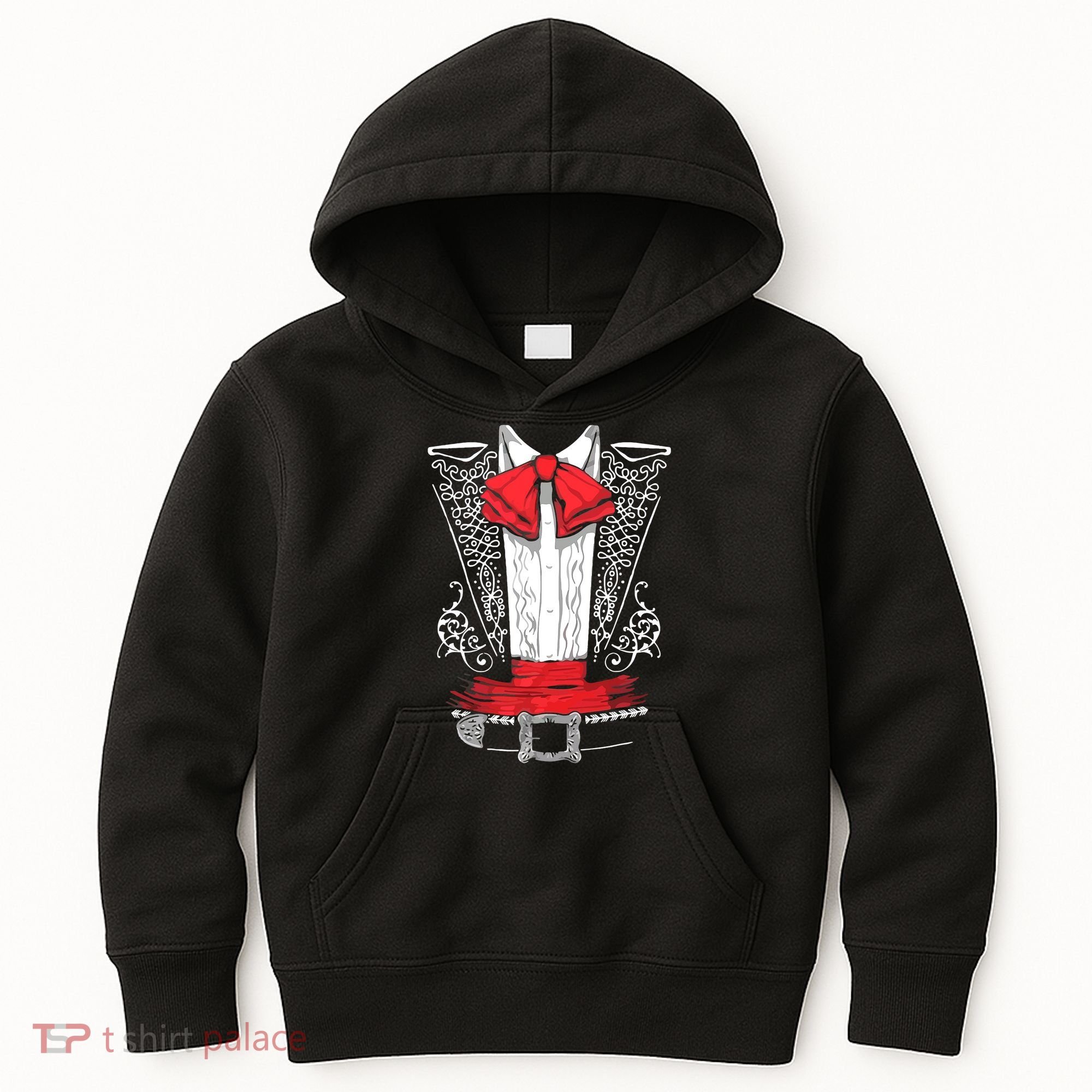 Mexican Mariachi Costume Cinco De Mayo Kids Hoodie
