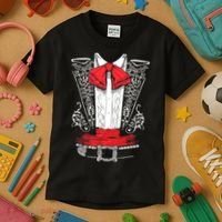 Mexican Mariachi Costume Cinco De Mayo Kids T-Shirt thumb 3