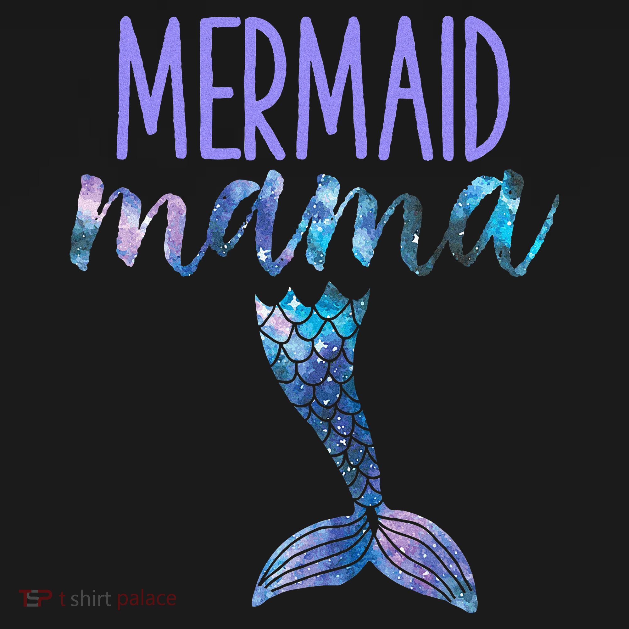 Mermaid Mama Cute Funny Matching Mermaid Birthday Party Ornament