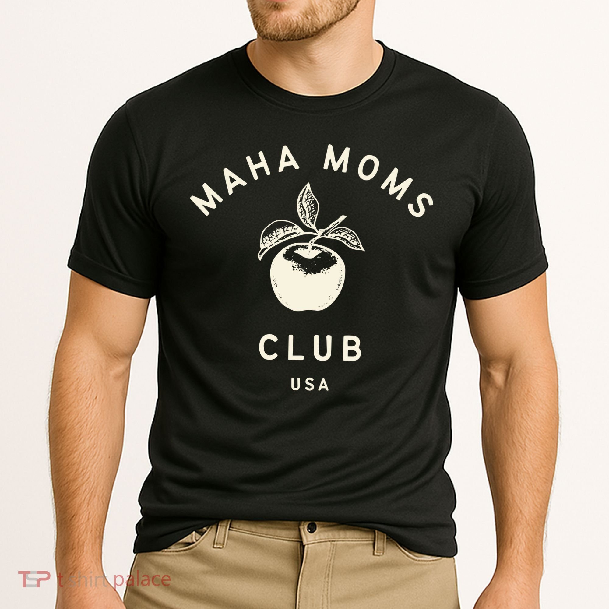 Maha Moms Club Organic Cooling Performance Crew T-Shirt