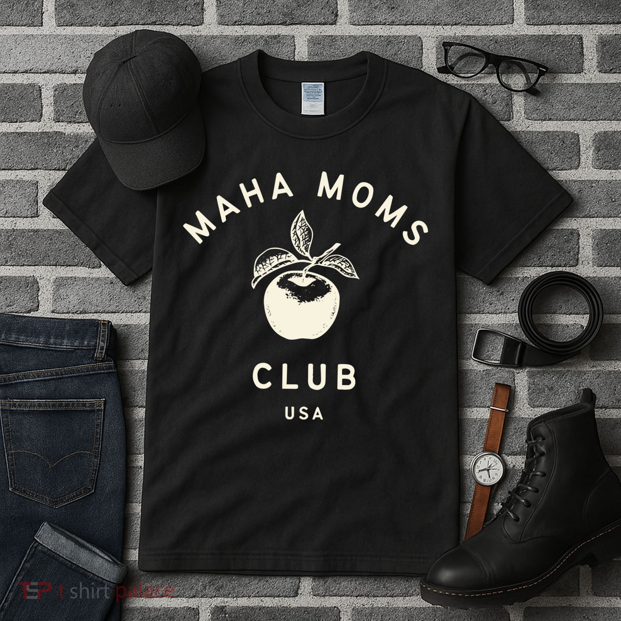 Maha Moms Club Organic Tall T-Shirt