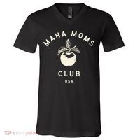 Maha Moms Club Organic V-Neck T-Shirt thumb 0