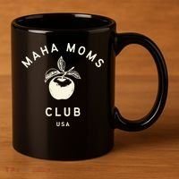 Maha Moms Club Organic 11oz C Handle Ceramic Mug thumb 3