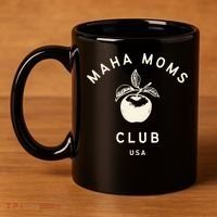 Maha Moms Club Organic 11oz C Handle Ceramic Mug thumb 4