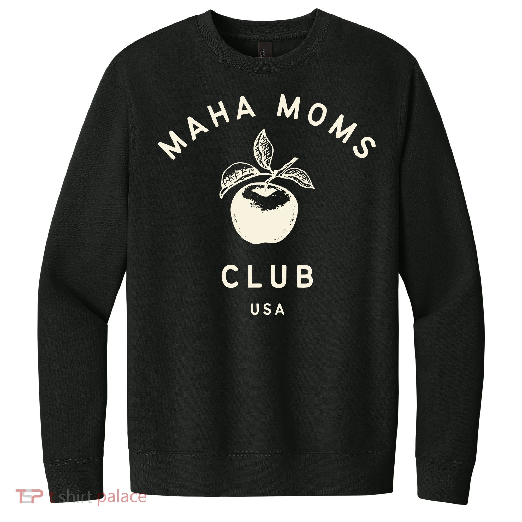 Maha Moms Club Organic V.I.T. Fleece Crew Sweatshirt