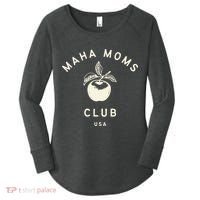 Maha Moms Club Organic Women's Perfect Tri Tunic Long Sleeve Shirt thumb 0