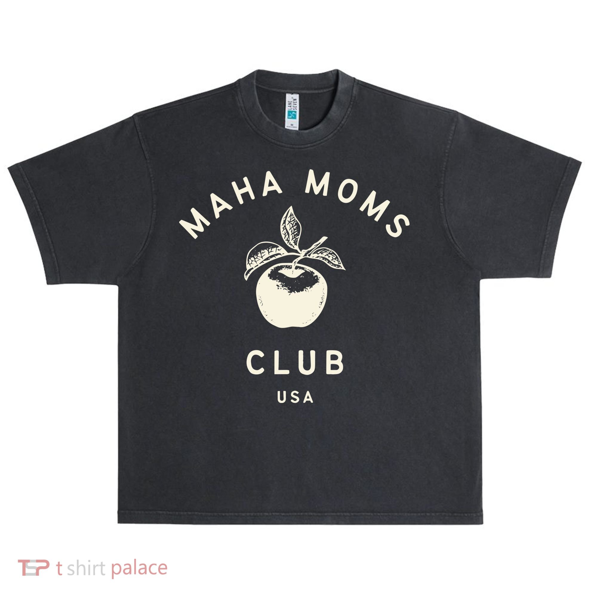 Maha Moms Club Organic Urban Oversized Heavyweight T-Shirt